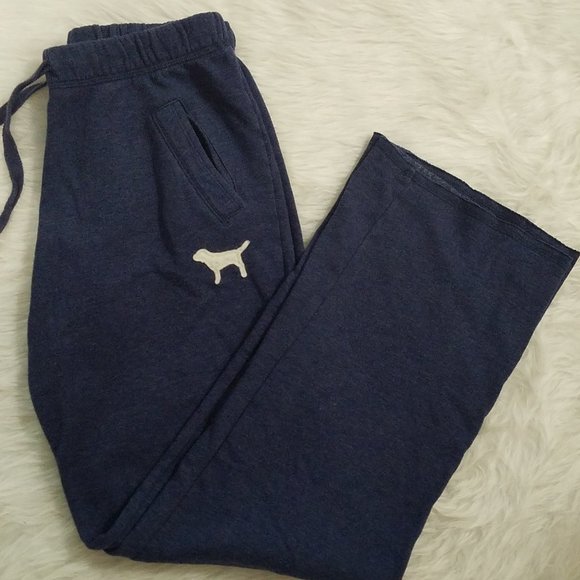 PINK Victoria's Secret Pants - VS PINK Classic Dog Wide Legged Sweatpants, XS